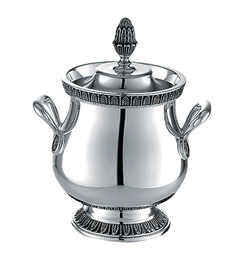 Christofle Malmaison covered sugar bowl - British product