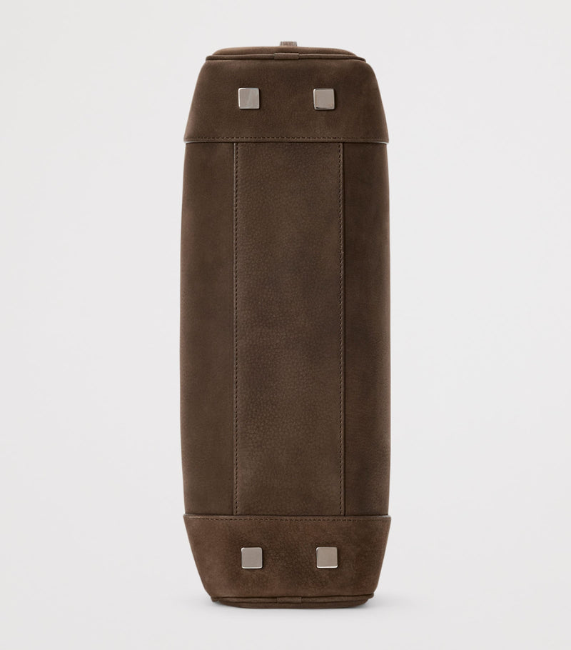 LOEWE Suede Amazona 31 top-handle bag from Spain, UK version
