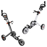 Eze Glide Smart Fold 3-wheel golf trolley, imported from the UK