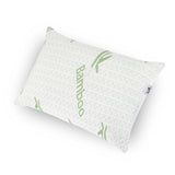 Luff Sleep Bamboo Forest Hollowfibre Medium Soft Pillow, UK version