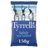 Tyrrells Lightly Sea Salted Sharing Crisps   150g GOODS M&S