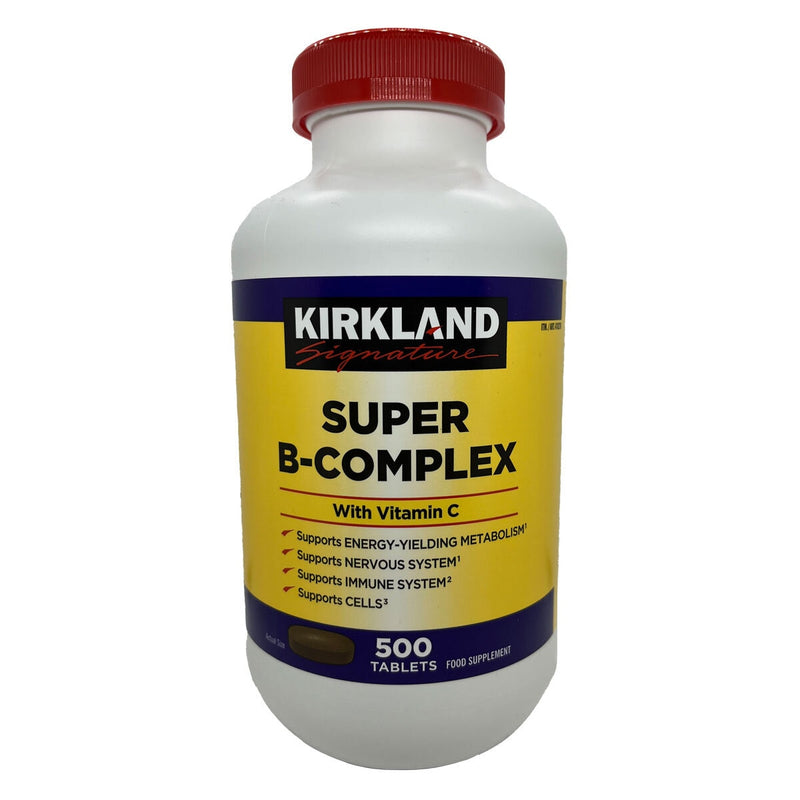 Kirkland Signature Super B-Complex multivitamin 500 count, UK version