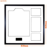 The Fan Cave Jeremy Doku signed football shirt display with photos, UK version 82x82cm