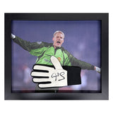 Costco UK Allstarsignings Peter Schmeichel Signed Framed Goalkeeper Glove Football Memorabilia 54 x 44 cm- Buy online at McGrocer