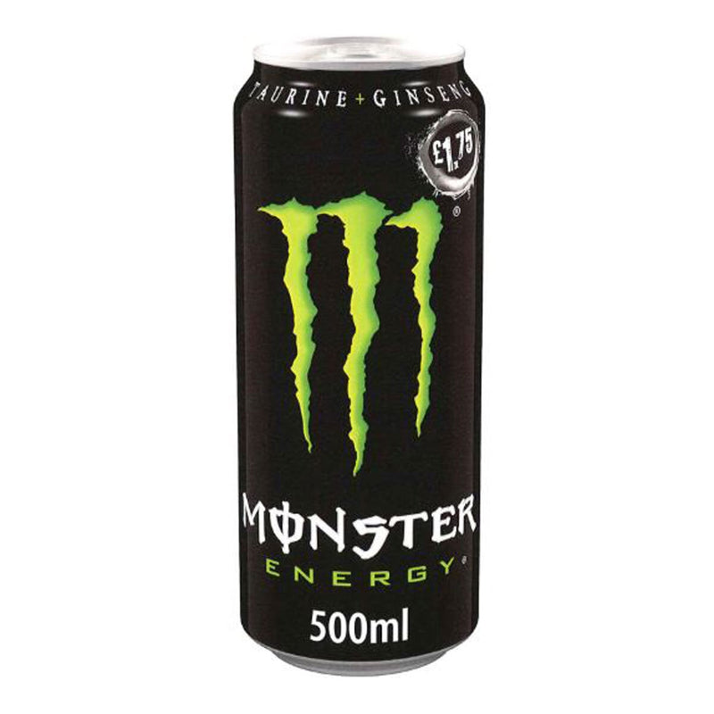 Monster Energy Original energy drink 12 x 500ml, imported from the UK
