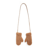 Harrods Max Mara Camel-Silk Gloves- Buy online at McGrocer