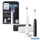 Philips electric toothbrush dual pack in black and white, imported from the UK