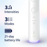 Philips electric toothbrush dual pack in black and white, imported from the UK