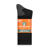 Weatherproof Men's Crew Socks 6 Pack (British brand)