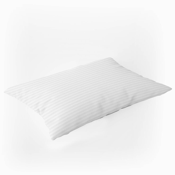 Belledorm 540TC satin stripe pillowcases king size 2 pack - British product