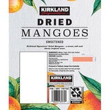 Kirkland Signature dried mango 992g, UK version