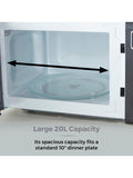 Tower Black 20L 800W Digital Microwave