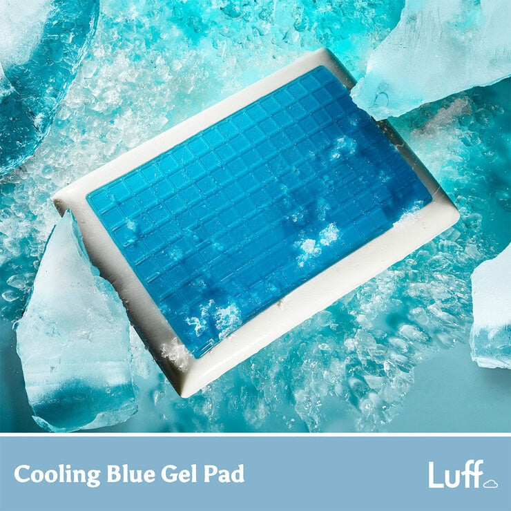 Luff Mayfair cooling gel memory foam pillow, UK version