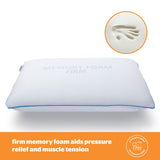 Silentnight Impress Firm Memory Foam Pillow 48x74 cm - British product