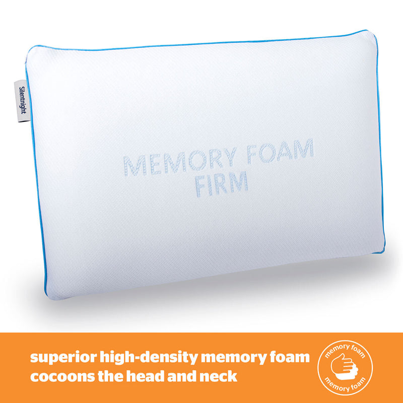 Silentnight Impress Firm Memory Foam Pillow 48x74 cm - British product