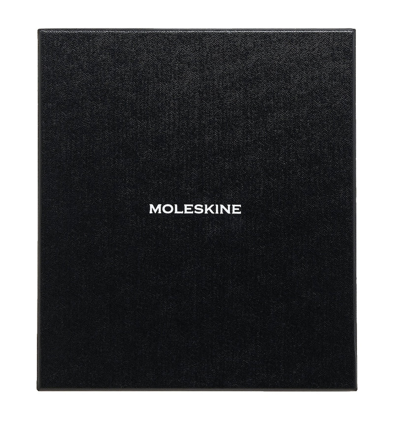 Moleskine London 1877 notebook and rollerball pen set with canvas map, imported from the UK