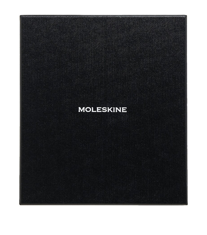 Moleskine London 1877 notebook and rollerball pen set with canvas map, imported from the UK