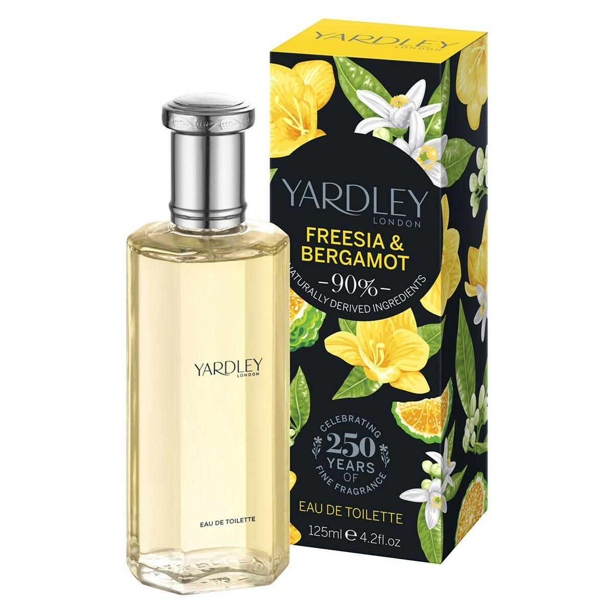 Yardley Freesia & Bergamot EDT 125ml Make Up & Beauty Accessories Boots