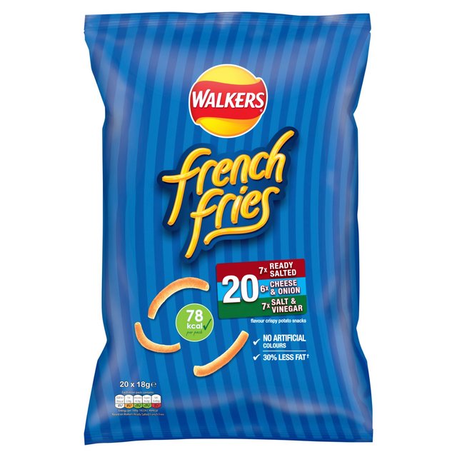 Walkers French Fries Variety Multipack Snacks 20 per pack GOODS M&S