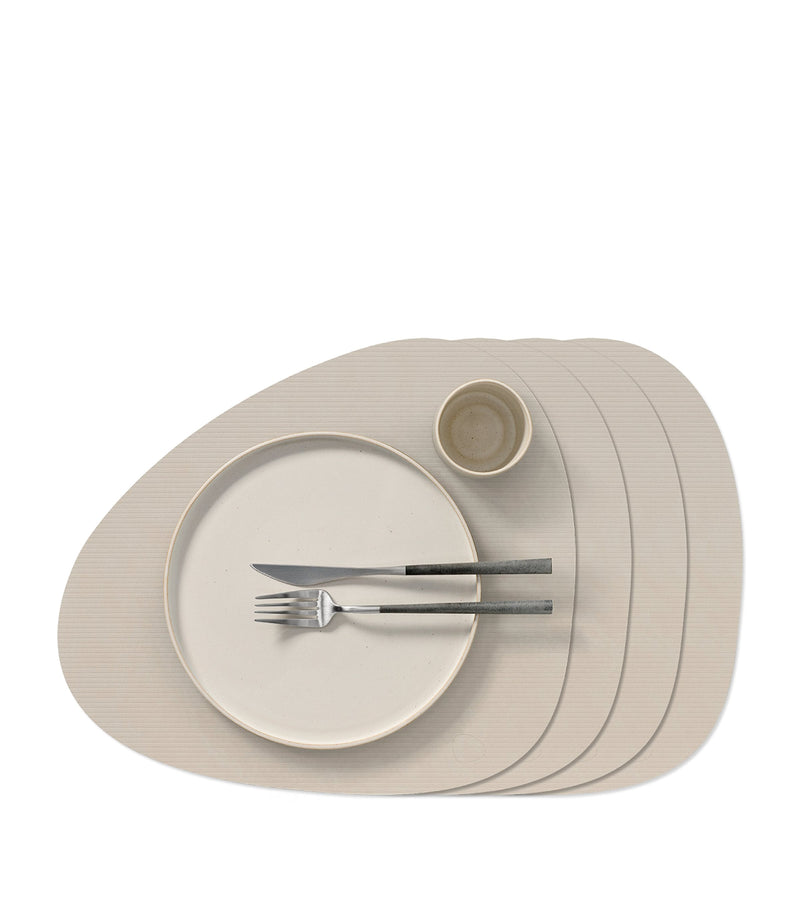 LIND DNA large curve corduroy placemat set of 4, UK version