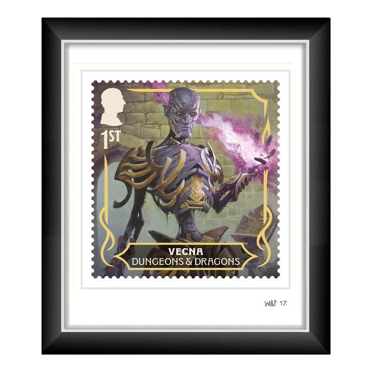 Royal Mail Vecna framed print limited edition (British brand)