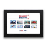 Royal Mail Red Arrow 60 Seasons framed set, imported from the UK