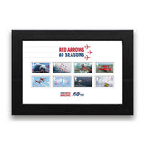 Costco UK Royal Mail Red Arrow 60 Seasons Framed Stamp Set 24x34cm- Buy online at McGrocer