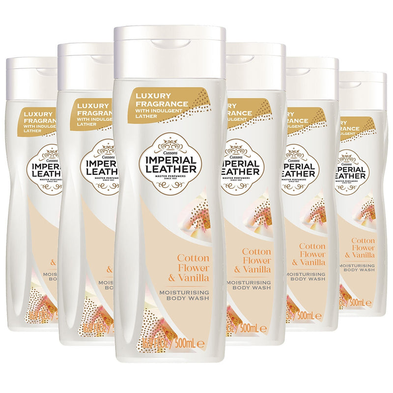 Imperial Leather body wash two varieties 6 x 500ml bottles (British brand)