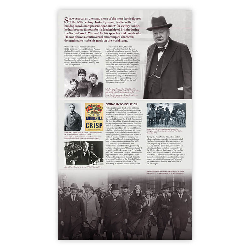 Royal Mail Winston Churchill stamp pack, imported from the UK
