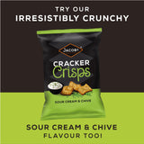 Jacob's Cracker Crisps Salt & Balsamic 150g sharing bag - British product