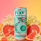 Fix8 water kefir grapefruit and elderflower 4x250ml - British product