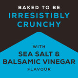Jacob's Cracker Crisps Salt & Balsamic 150g sharing bag - British product