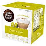 Nescafé Dolce Gusto cappuccino coffee pods 24 servings, imported from the UK