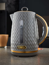 Next Tower Grey Empire Electric Kettle 1.7 Litre- Buy online at McGrocer