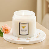 Livingandhome soy wax candle Litsea Cubeba 250g, UK version
