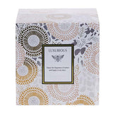 Livingandhome soy wax candle Litsea Cubeba 250g, UK version