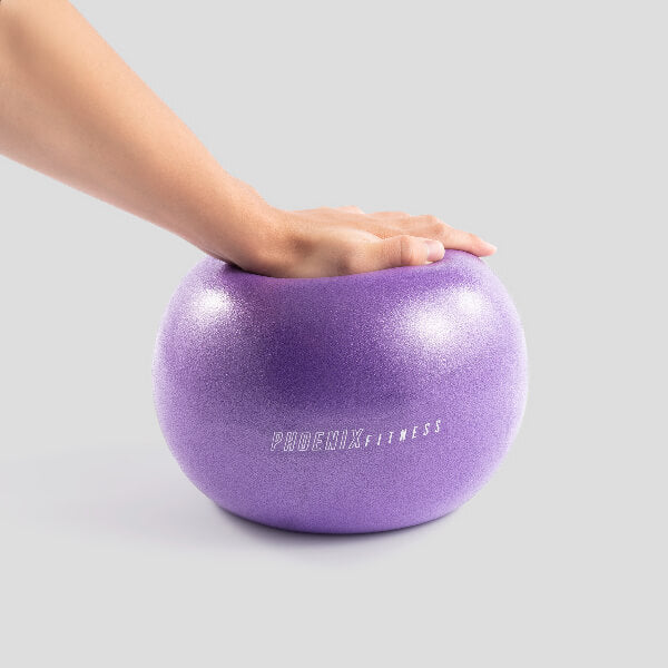 Phoenix Fitness purple Pilates ball, imported from the UK