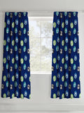Catherine Lansfield football print curtains 167x182cm, imported from the UK