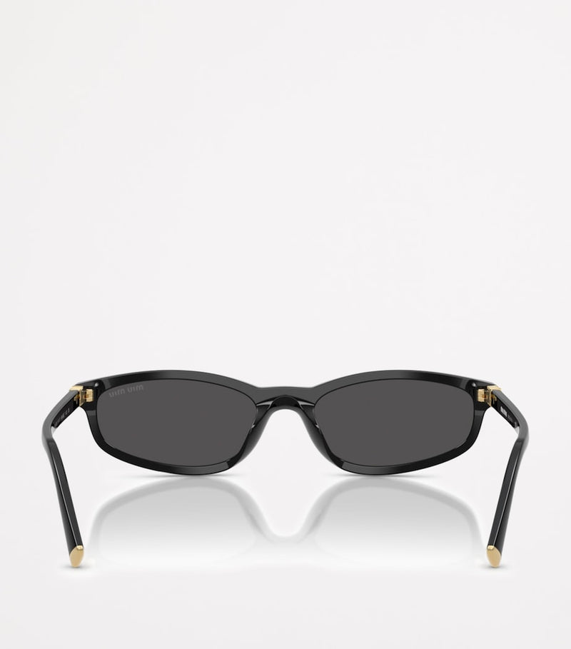 Miu Miu acetate oval sunglasses, UK version