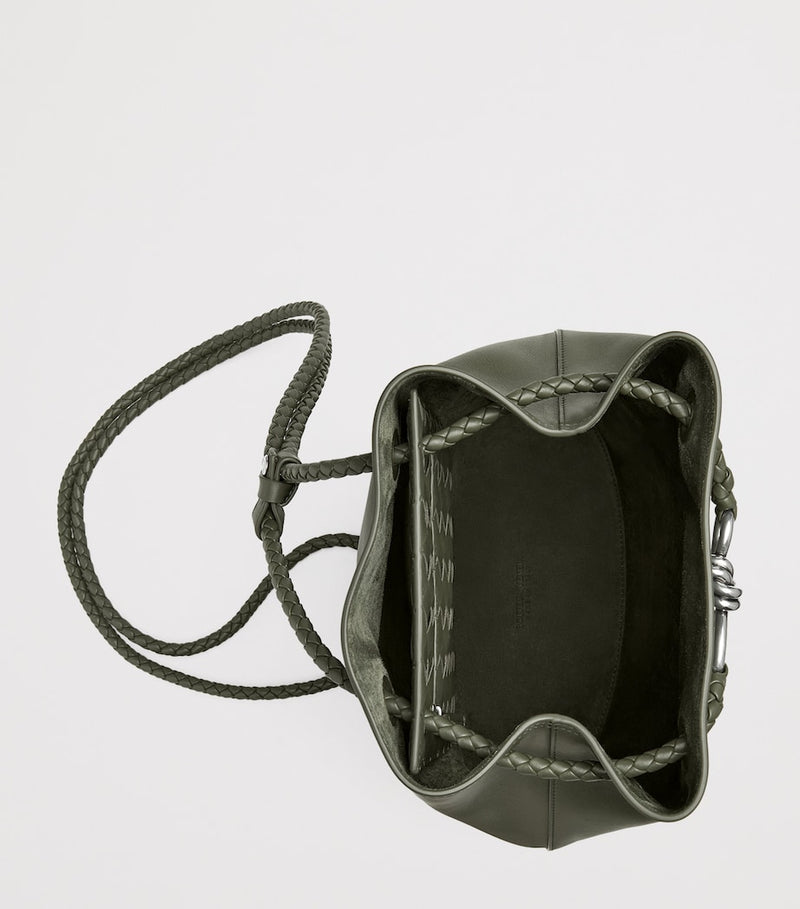 Bottega Veneta Andiamo leather backpack (British brand)