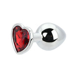 Loving Joy Toosh butt plug medium red stone, imported from the UK