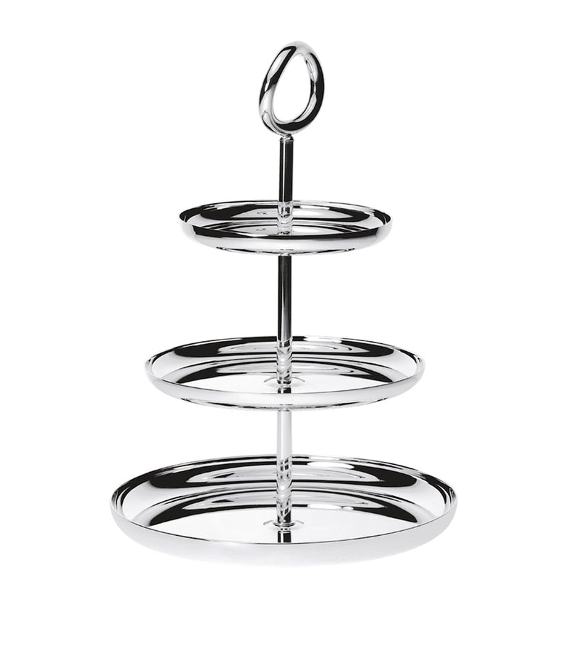Christofle Vertigo Silver Plated Dessert Stand - British product