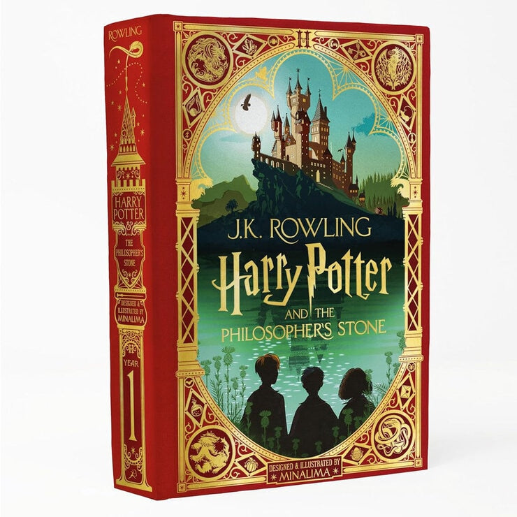 Harry Potter MinaLima 3-book box set hardback slipcase (British brand)