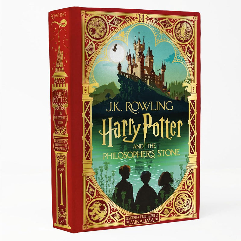 Harry Potter MinaLima 3-book box set hardback slipcase (British brand)