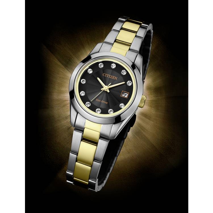Citizen ladies watch two tone bracelet 27mm, imported from the UK