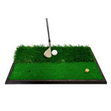 Longridge dual golf practice mat with rubber tee 62.5x33.5cm - British product