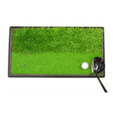 Longridge dual golf practice mat with rubber tee 62.5x33.5cm - British product