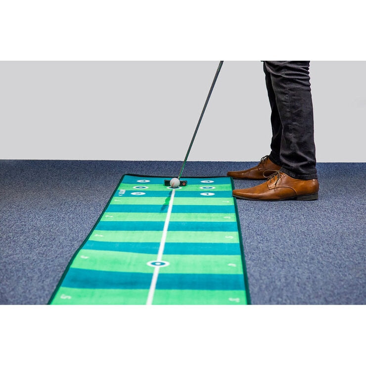 Longridge 4-Speed Track golf putting mat, UK version