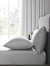 Grey Easy Care Polycotton Deep Fitted Bed Sheet