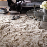 Costco UK Asiatic Plush Sand Hand Woven Shaggy Rug, 160 x 230 cm- Buy online at McGrocer